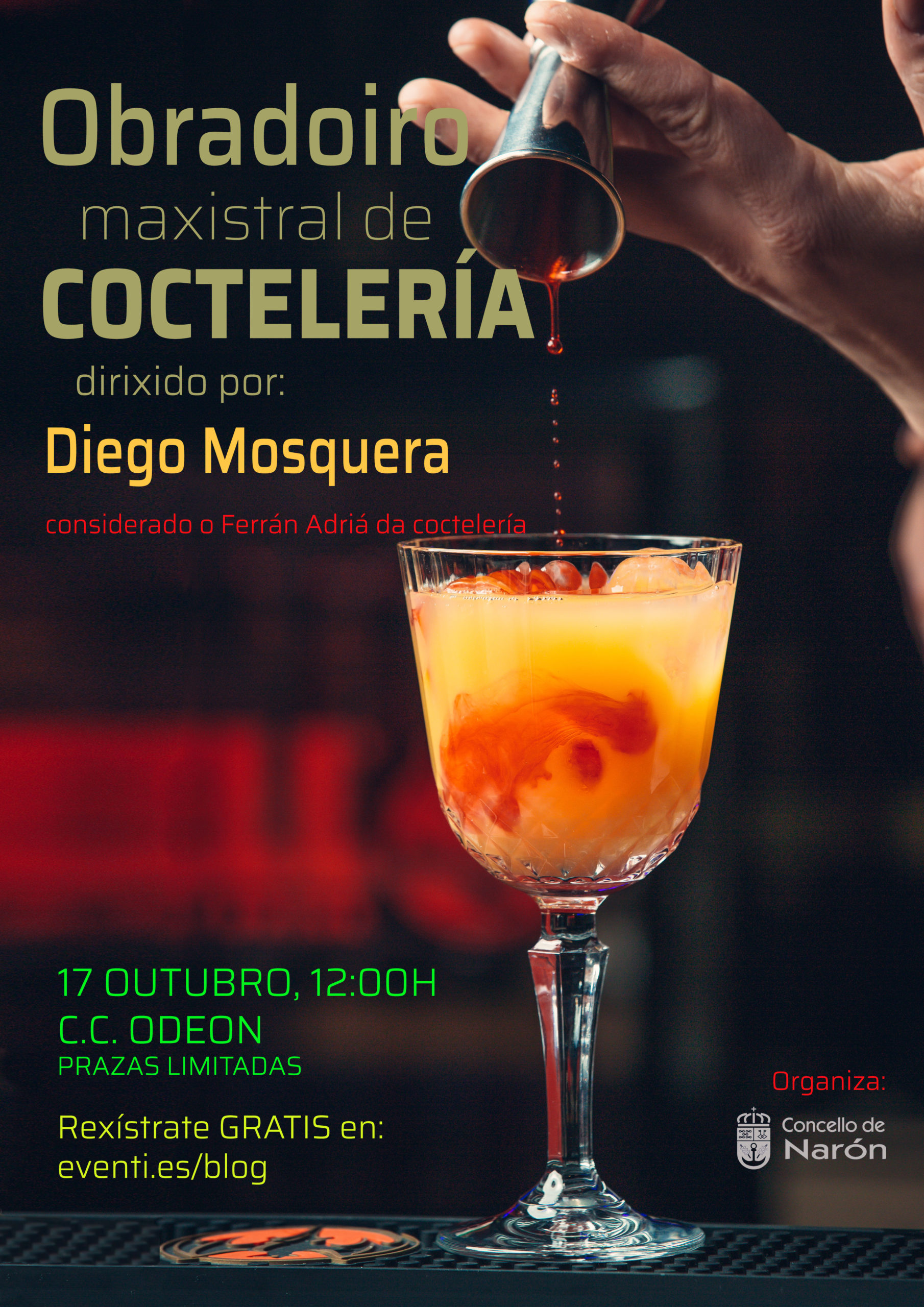 Masterclass de coctelería