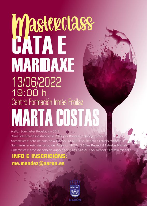 Masterclass de cata de vino